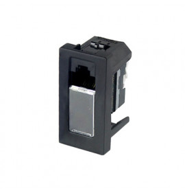 Modulo Entrada Rj45 - Pial Plus + Preto 